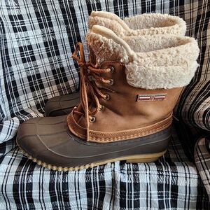 2/$20 Tommy Hilfiger Mysty Duxk Boots
